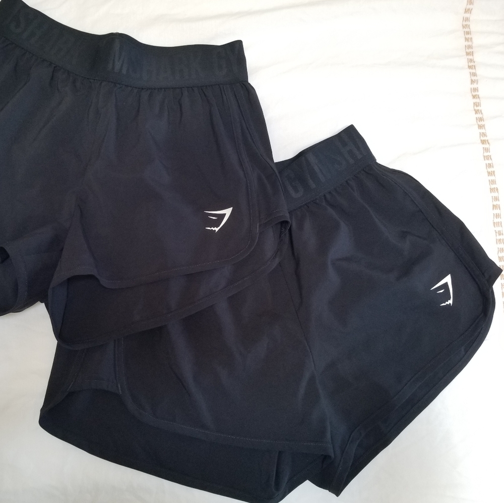 Gymshark Black Shorts Bundle